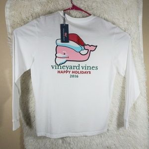 Vineyard Vines Happy Holidays 2016 Size Small NWT